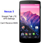 Straight Talk LTE Apn Settings Nexus 5