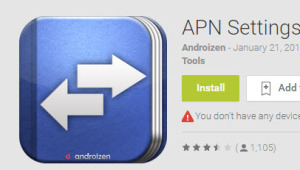 APN changer - APN settings