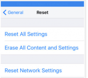 Reset APN Settings iPhone 8