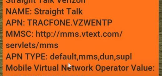 Straight Talk Verizon No MMS Fix